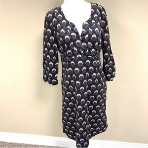 Boden lightweight corduroy peacock sheath dress Sz 6